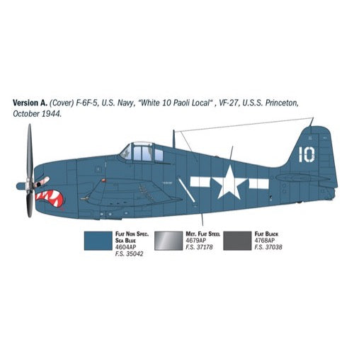 Italeri 91213 1/72 Grumman Hellcat F6 F-3
