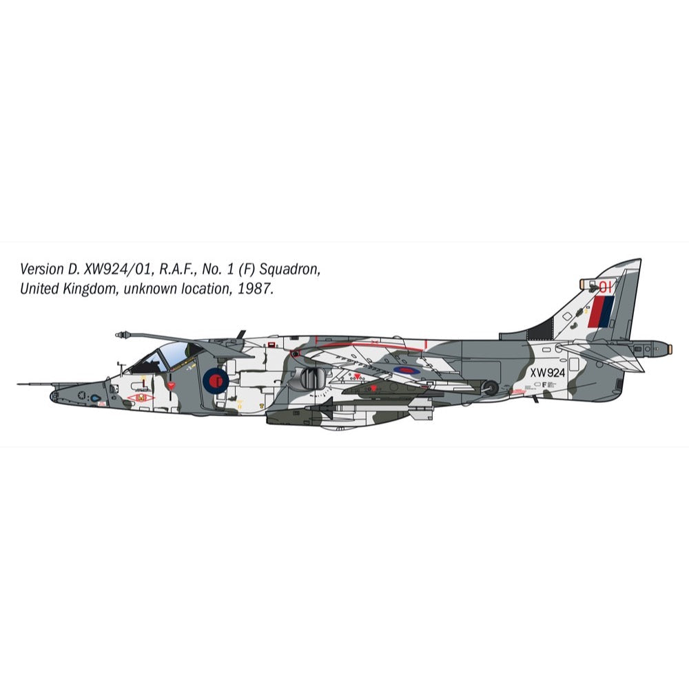 Italeri 1/72 Harrier Gr.3 Winter Camo