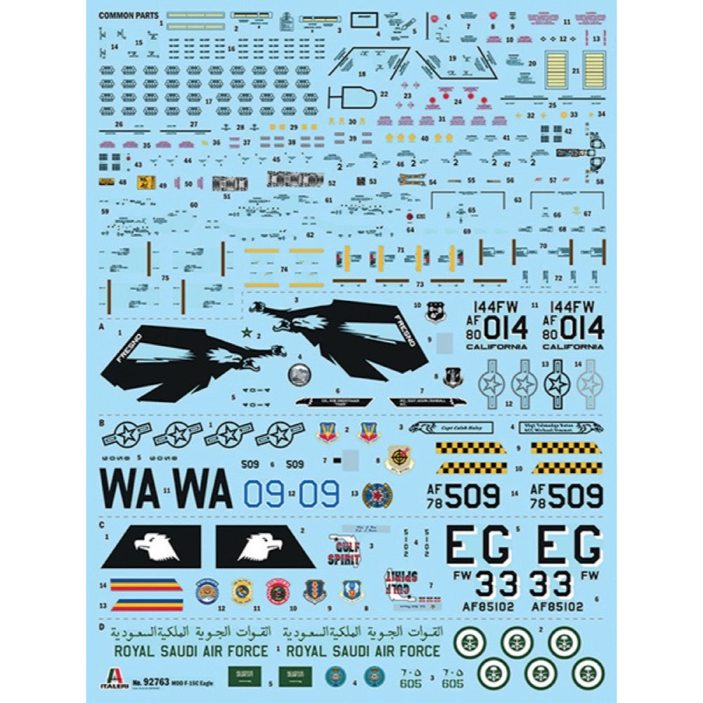 Italeri 1/48 F-15C Eagleheet