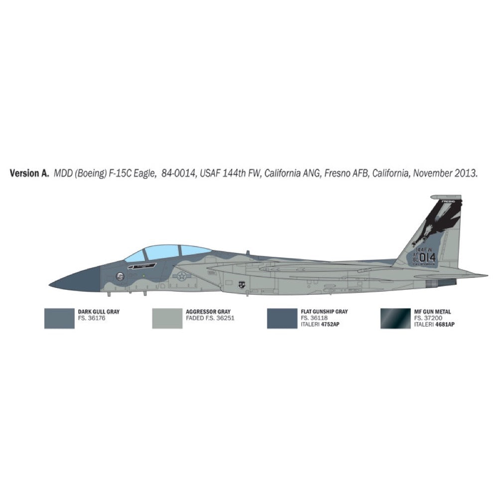 Italeri 1/48 F-15C Eagleheet
