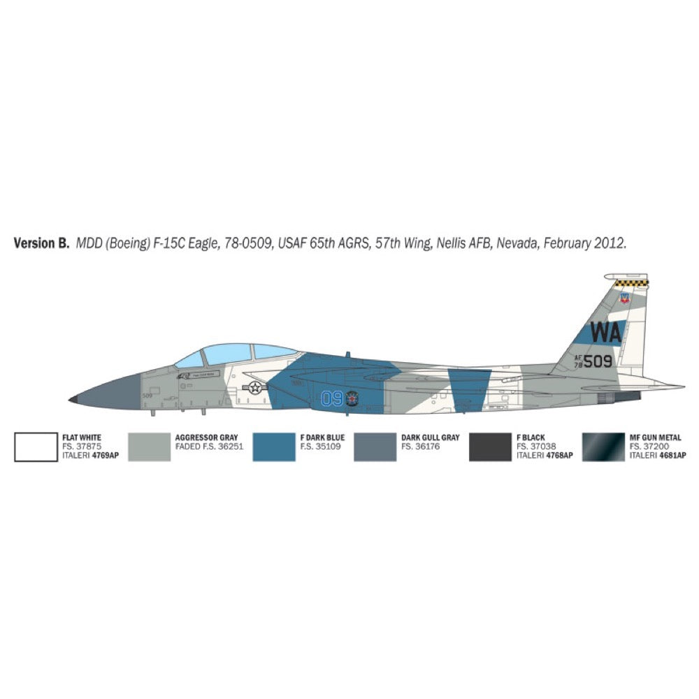 Italeri 1/48 F-15C Eagleheet