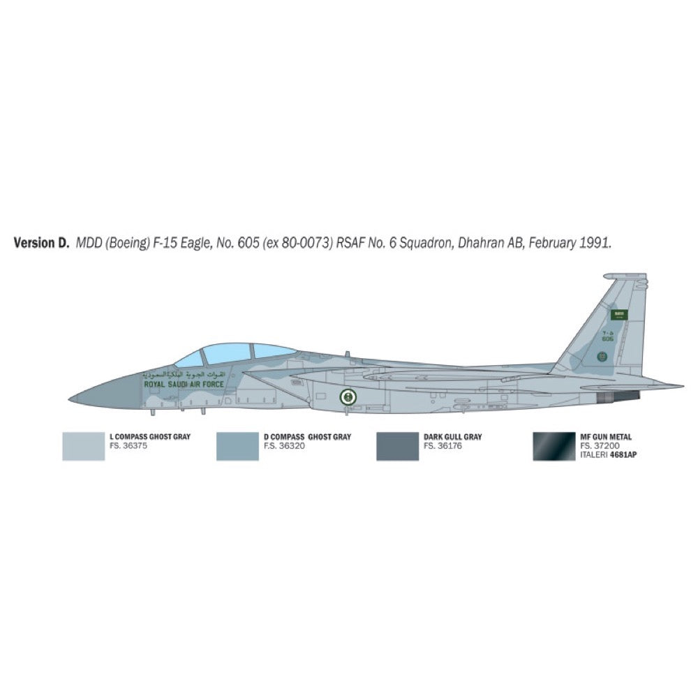 Italeri 1/48 F-15C Eagleheet