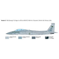 Italeri 1/48 F-15C Eagleheet