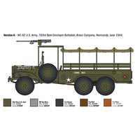 Italeri 1/35 Dodge WC-62/63 1 and half Ton 6x6 Truck