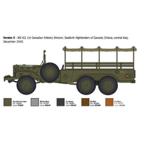 Italeri 1/35 Dodge WC-62/63 1 and half Ton 6x6 Truck