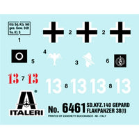 Italeri 96461 1/35 Sd. Kfz. 140 Flakpanzer 38 Gepard