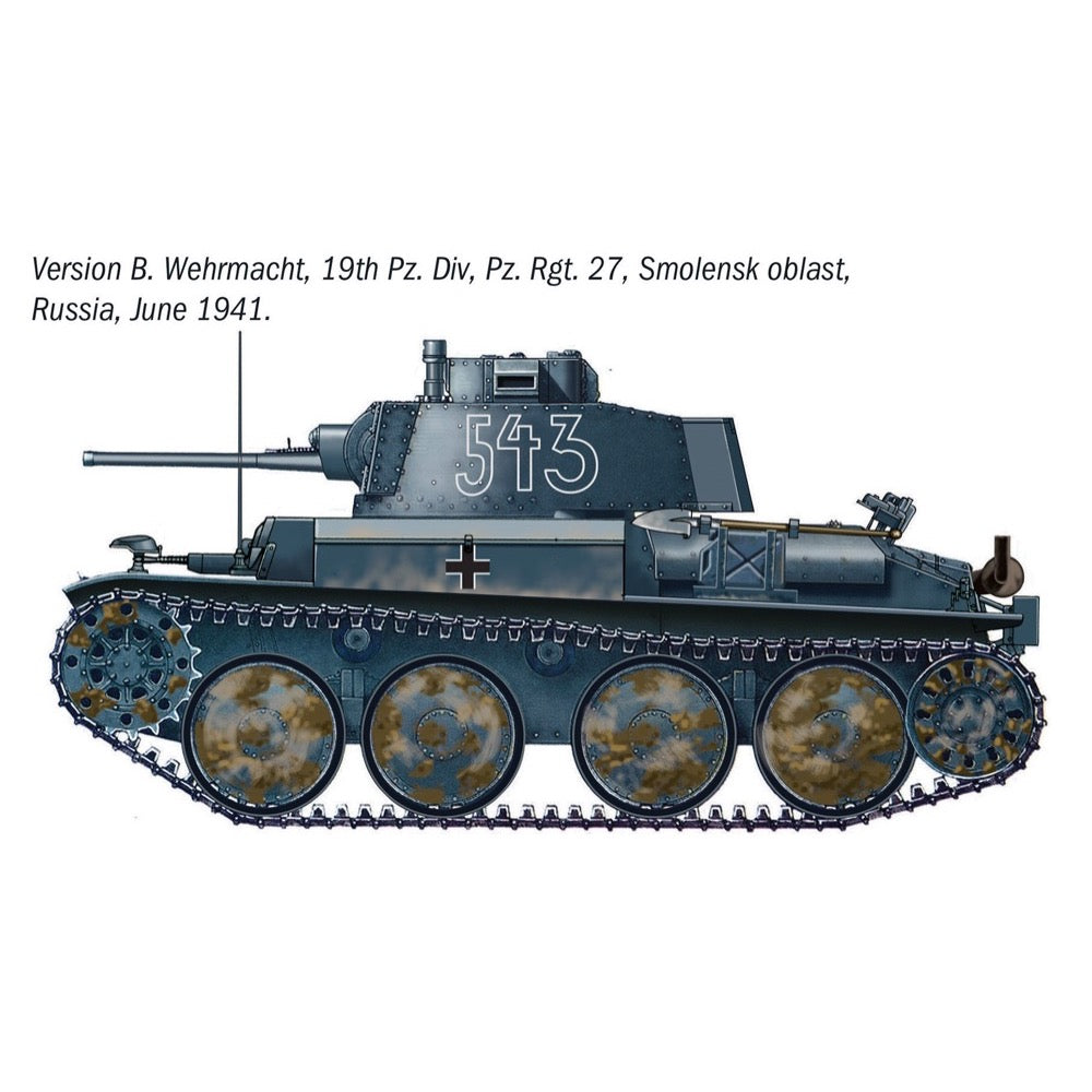 Italeri 1/35 Pz.Kpfw. 38(t) Ausf. F