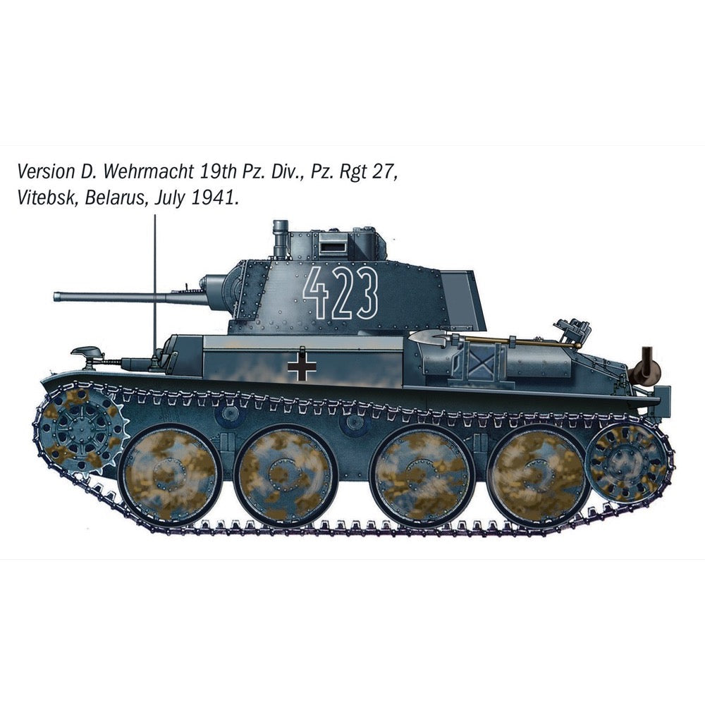 Italeri 1/35 Pz.Kpfw. 38(t) Ausf. F