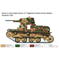 Italeri 1/35 Carro Armato L6/40 Model Kit