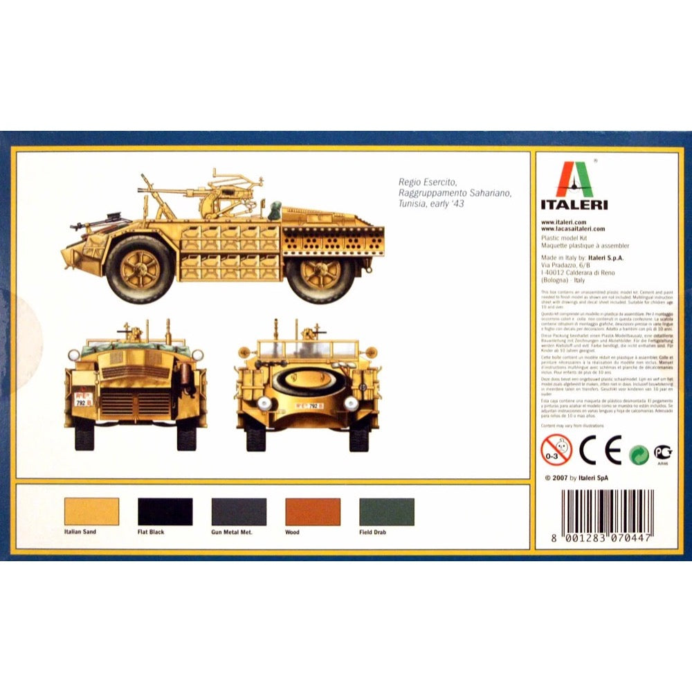 Italeri 97044 1/72 AS 42 Sahariana