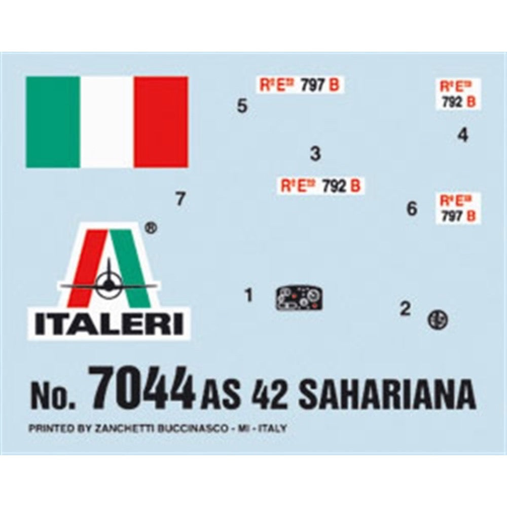 Italeri 97044 1/72 AS 42 Sahariana