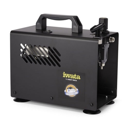 Iwata IS875S Smart Jet Pro Compact Airbrush Compressor in Case
