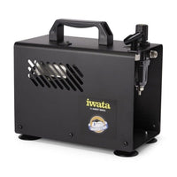 Iwata IS875S Smart Jet Pro Compact Airbrush Compressor in Case