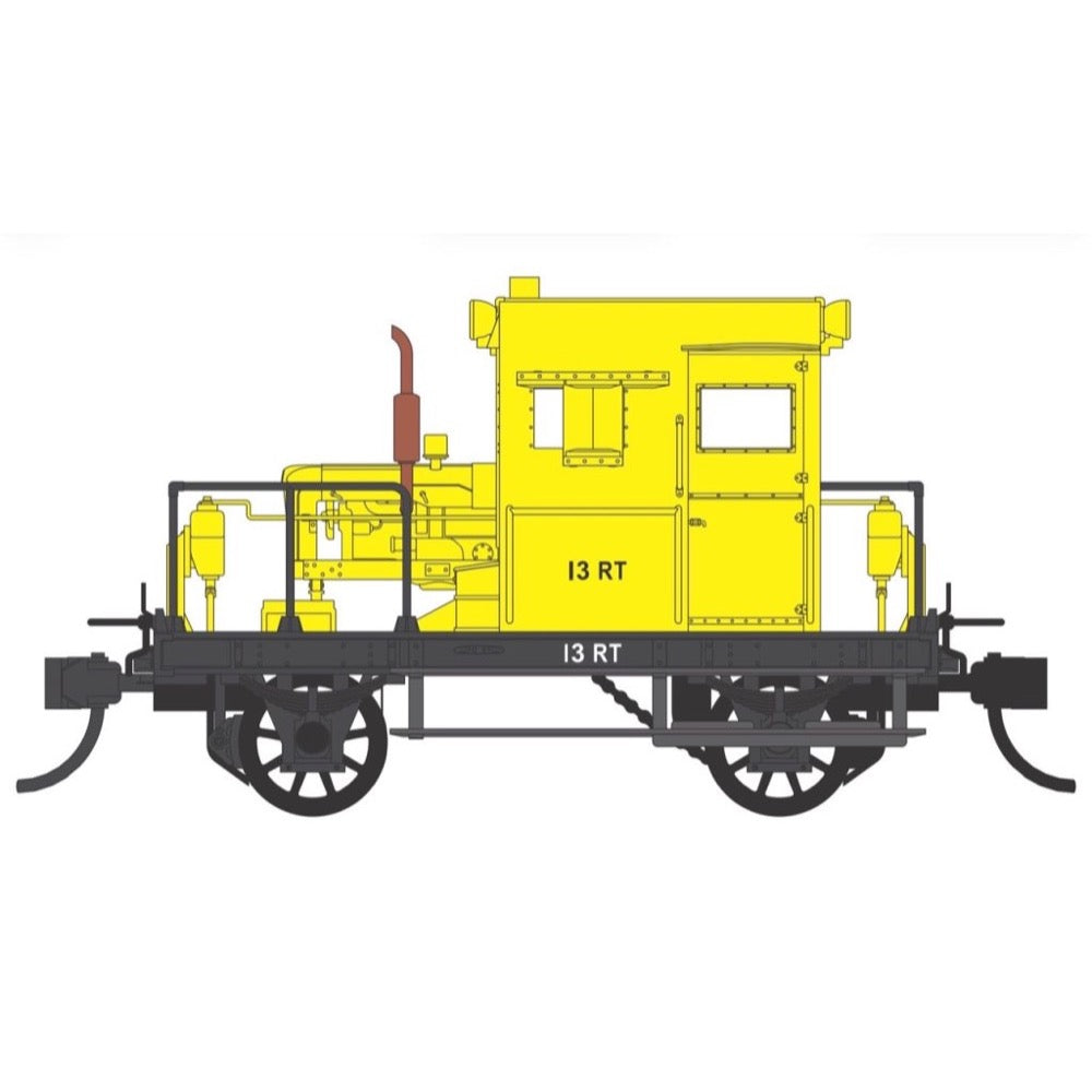 Ixion Models HO RT 6 Victorian Railways VR Yellow 12V DC