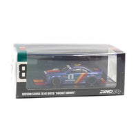 Inno 64-S14B-PRP 1/64 Nissan Silvia S14 Boss Rocket Bunny Purple