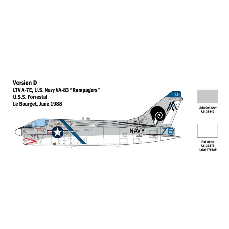 Italeri 2797 1/48 Vought A-7E Corsair II