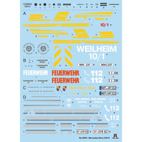 Italeri 3663S 1/24 Mercedes G230 Feuerwehr