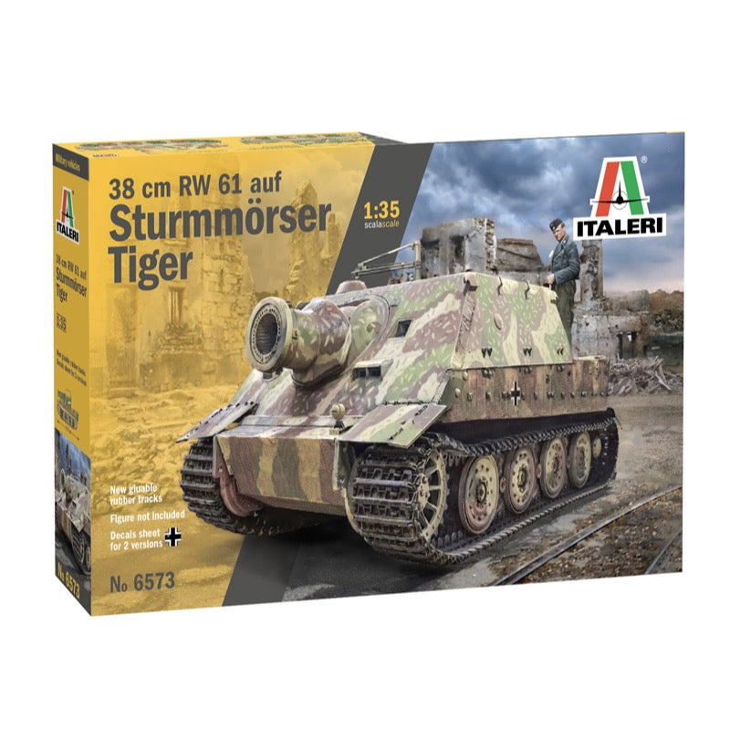 Italeri 6573 1/35 38cm RW 61 Aus Sturmmorser Tiger Tank