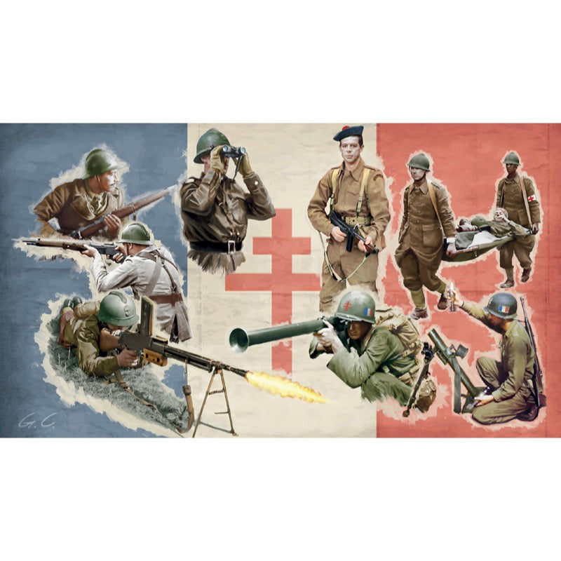 Italeri 1/72 French Infantry WWII IT6189 
