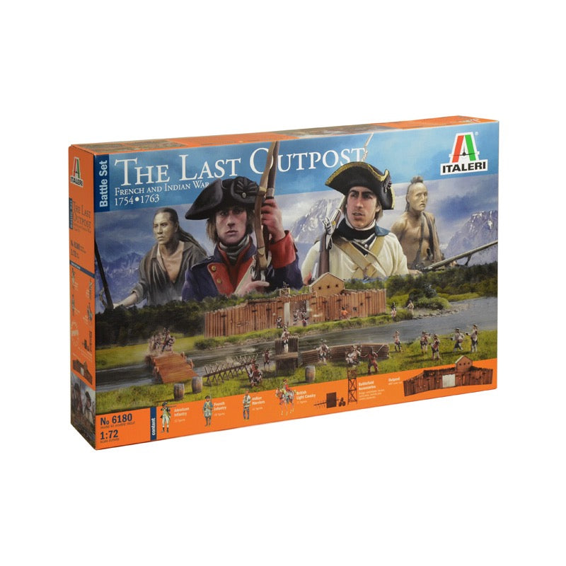 Italeri 6180 1/72 French and Indian War 1754-1763 - The Last Outpost