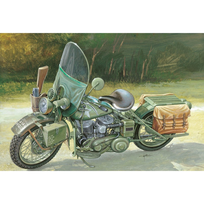 Italeri 7401 1/9 US Army WWII Bike