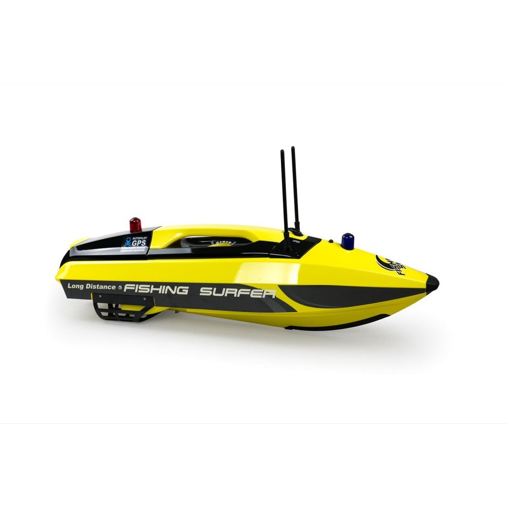 Joysway Fishing Surfer V2 Surfcasting Bait Boat GPS 850mm RTR - Yellow