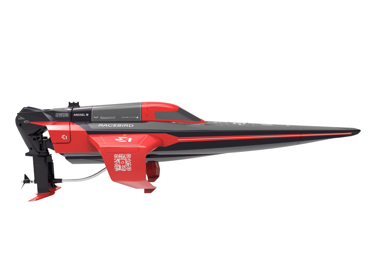 Joysway E1 RaceBird 1:14 Hydrofoil 545mm Brushed 25km/h RTR Speedboat - Coral