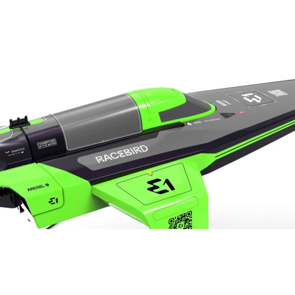 Joysway E1 RaceBird 1:14 Hydrofoil 545mm Brushed 25km/h RTR Speedboat - Green
