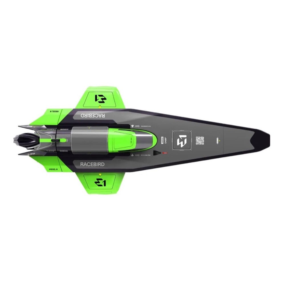 Joysway E1 RaceBird 1:14 Hydrofoil 545mm Brushed 25km/h RTR Speedboat - Green