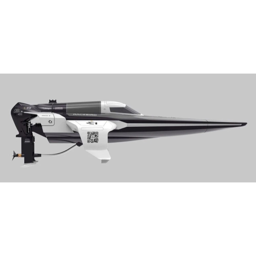 Joysway E1 RaceBird 1:14 Hydrofoil 545mm Brushed 25km/h RTR Speedboat - White