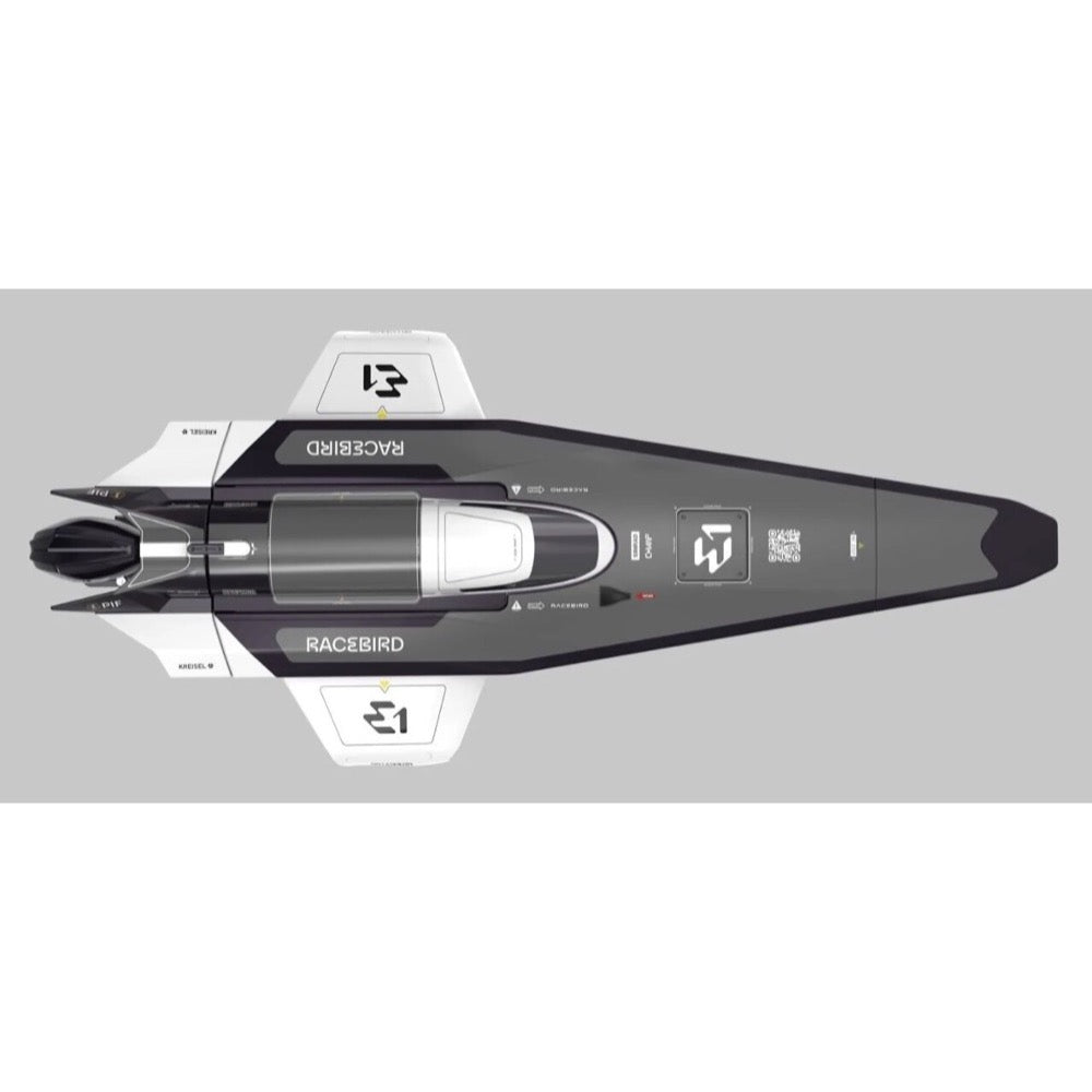 Joysway E1 RaceBird 1:14 Hydrofoil 545mm Brushed 25km/h RTR Speedboat - White