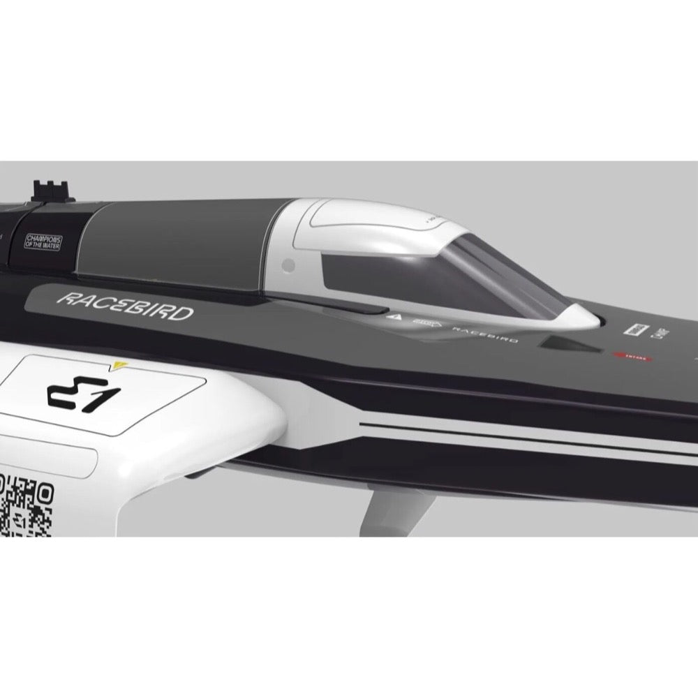 Joysway E1 RaceBird 1:14 Hydrofoil 545mm Brushed 25km/h RTR Speedboat - White