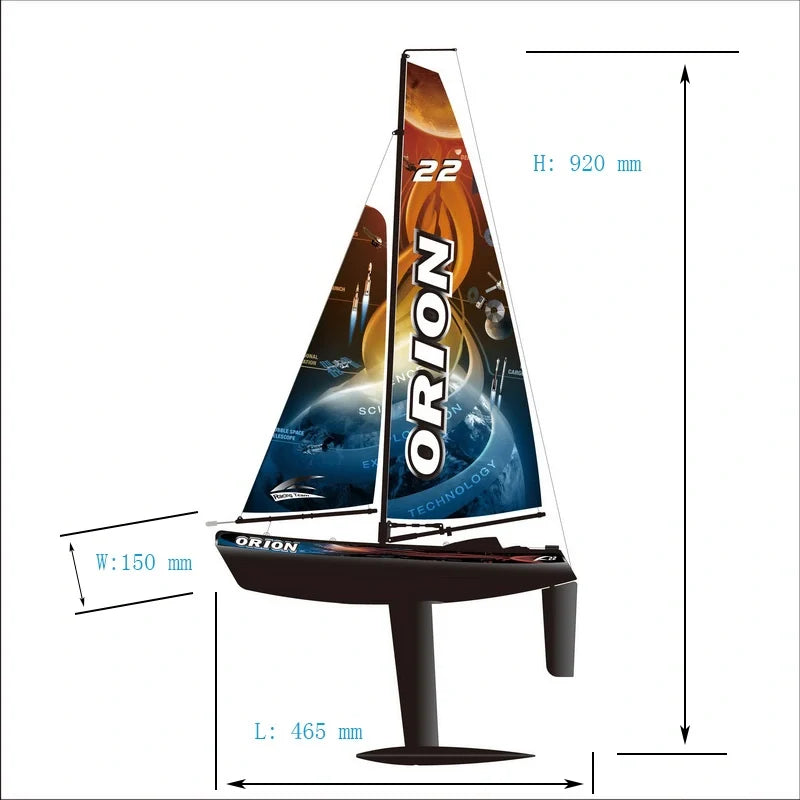 Joysway Orion V2 Sailboat 465mm RTR