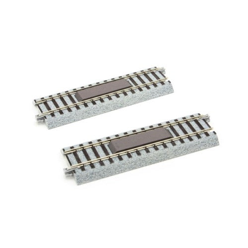 Kato 02-143 HO Straight Track with Magnetic Uncoupler 123mm 2 Pack
