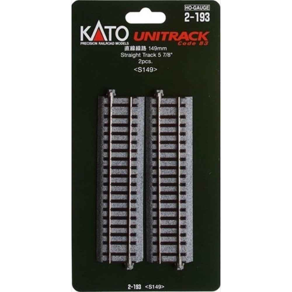 Kato HO Straight Track 149mm 2pc