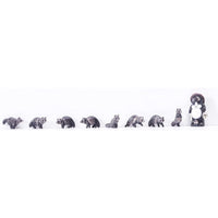 Kato 06-602 HO 1/87 Raccoon Dogs 9pc