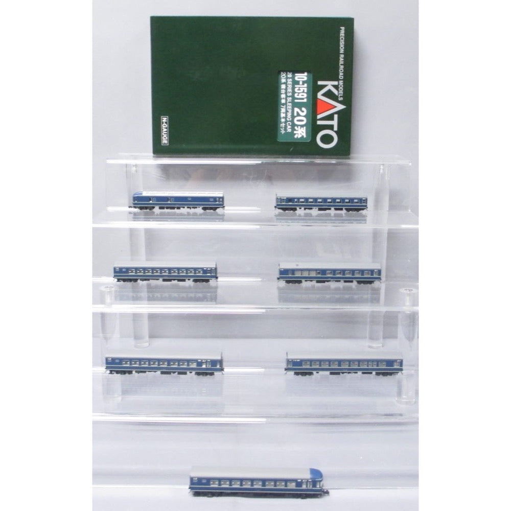 Kato 10-1591 Series 20 Sleeper Train 7 Car Set