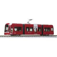 Kato 10-1604 N Unitram Hiroshima Electric Railway (Hiroden) Type 1000 LRV Piccolo & Piccola 2 Car Tram Set