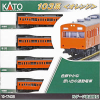 Kato 10-1743B N Series 103 Orange 4-Car Set