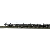 Kato 10-1796 N Koki 106 + 107 Container flatcars (unloaded) 10pc set