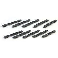 Kato 10-1796 N Koki 106 + 107 Container flatcars (unloaded) 10pc set