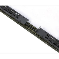 Kato 10-1796 N Koki 106 + 107 Container flatcars (unloaded) 10pc set