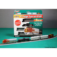 Kato N EMD F7 Freight Train ATSF