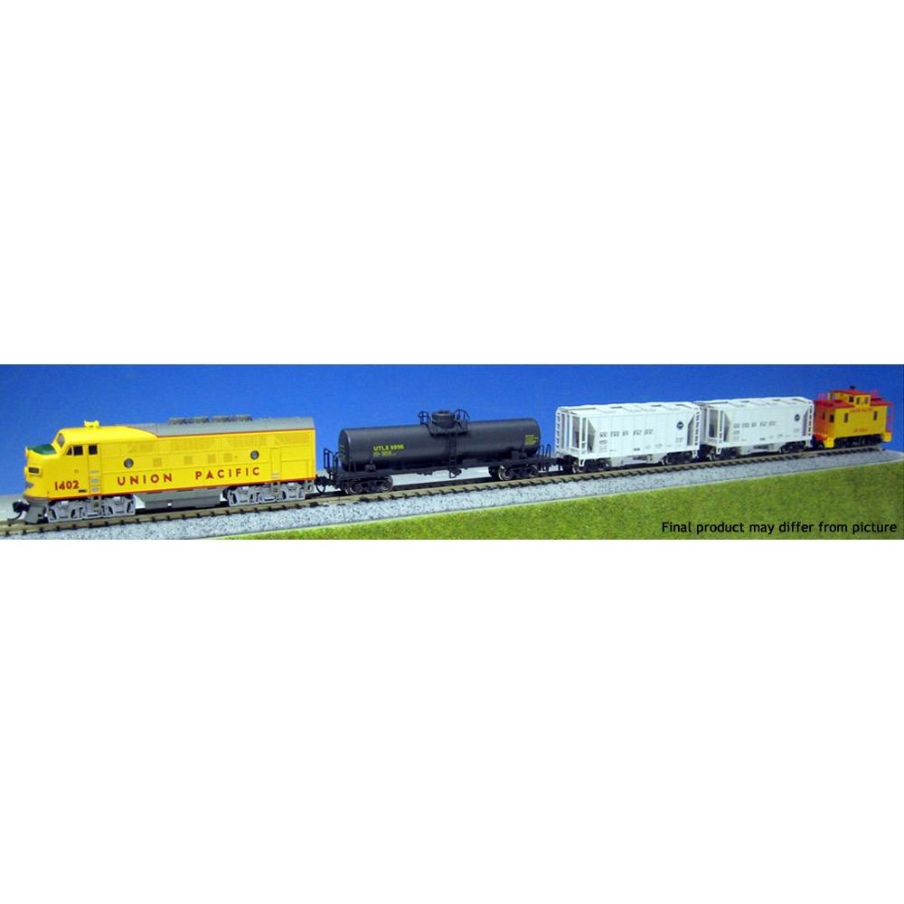Kato 106-6272L Union Pacific F7 Freight Train Starter Set ESU Loksound