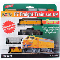 Kato 106-6272L Union Pacific F7 Freight Train Starter Set ESU Loksound