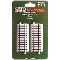 Kato 2-111 HO Unitrack Straight Track 94mm 2 Pack