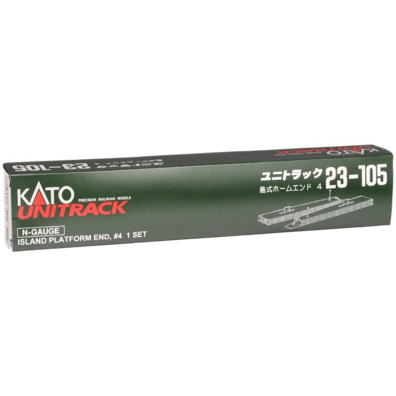 Kato 23-105 N Island Platform End unit 2+3 - Metro Hobbies