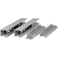 Kato 23-177 N Unitrack One Track Platform Complete Set 4pc
