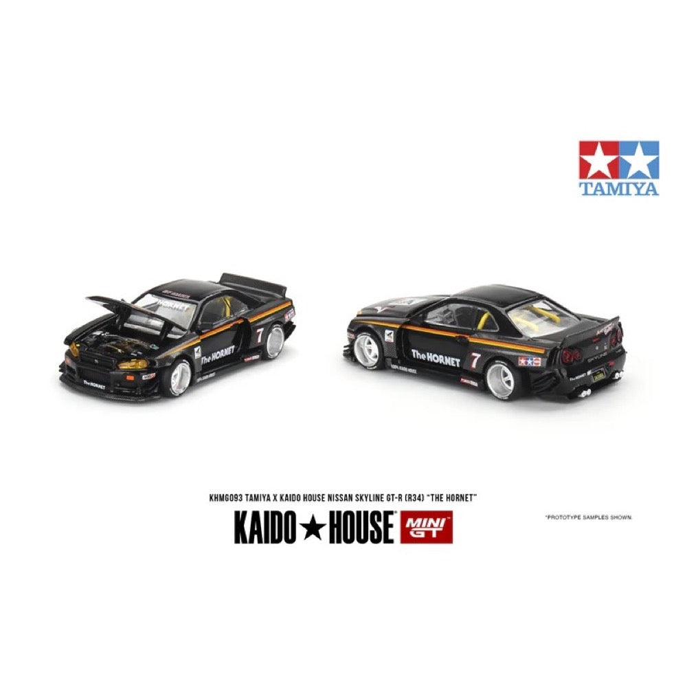 Kaido House KHMG093 Mini GT Nissan GT-R R34 The Hornet Tamiya