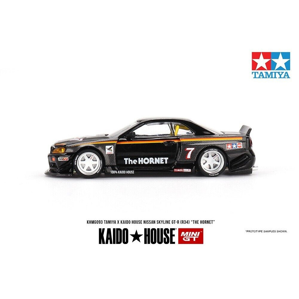 Kaido House KHMG093 Mini GT Nissan GT-R R34 The Hornet Tamiya